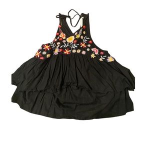 Zara peplum Floral Top! Barely Worn